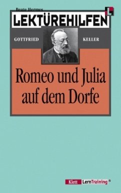 Cover Lektürehilfen Gottfried Keller 'Romeo und Julia auf dem Dorfe'