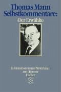 Cover Selbstkommentare 'Der Erwählte'