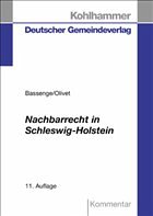 Cover Nachbarrecht in Schleswig-Holstein