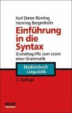 Einführung in die Syntax