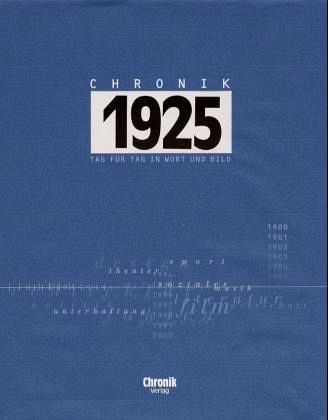 Chronik 1925