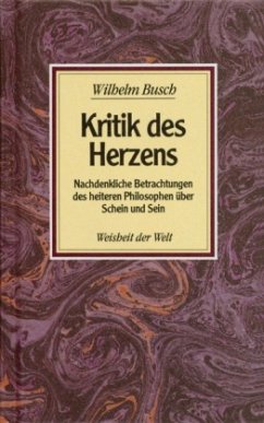 Kritik des Herzens - Busch, Wilhelm