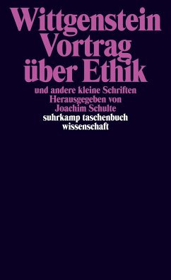 Vortrag über Ethik und andere kleine Schriften - Wittgenstein, Ludwig