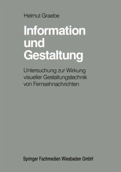 Information und Gestaltung - Graebe, Helmut