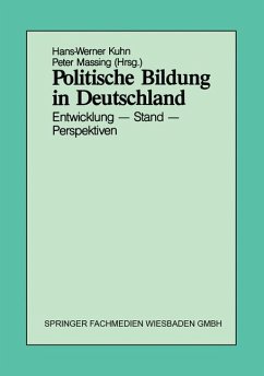 Cover Politische Bildung in Deutschland