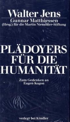Cover Plädoyers für die Humanität