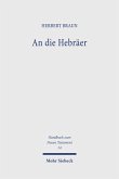 An die Hebräer / An die Hebräer / Handbuch zum Neuen Testament 14