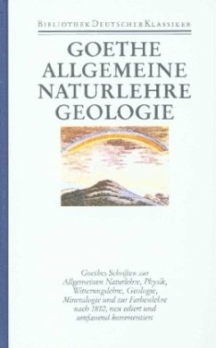 Cover Schriften zur Allgemeinen Naturlehre, Geologie und Mineralogie / Sämtliche Werke, Briefe, Tagebücher und Gespräche 1. Abteilung: Sämtliche Werke, Bd.25