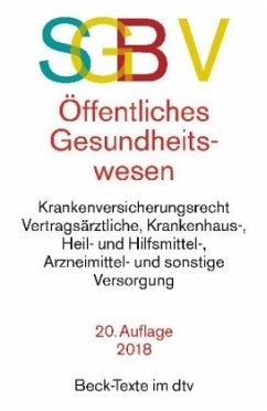 SGB V, Öffentliches Gesundheitswesen - Einleitung von Becker, Ulrich / Einleitung von Kingreen, Thorsten