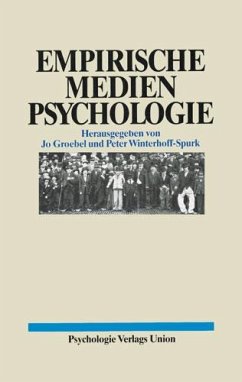 Empirische Medienpsychologie - Groebel, Jo; Winterhoff-Spurk, Peter