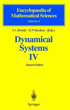 Dynamical Systems IV - Arnol'd, V.I. / Novikov, S.P. (eds.)