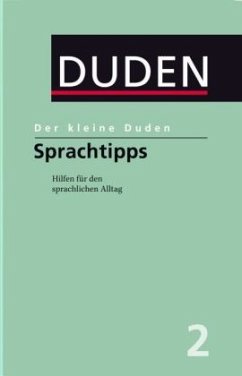 Cover Der kleine Duden - Sprachtipps / Der kleine Duden 2
