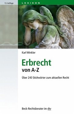 Erbrecht von A - Z - Winkler, Karl