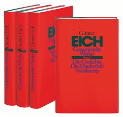 Gesammelte Werke in vier Bänden. Revidierte Ausgabe, 4 Teile - Eich, Günter