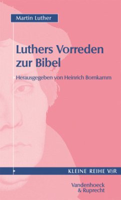 Cover Vorreden zur Bibel