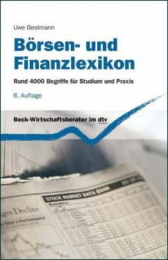 Börsen- und Finanzlexikon - Bestmann, Uwe