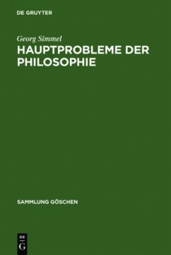 Hauptprobleme der Philosophie - Simmel, Georg