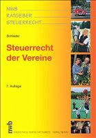 Cover Steuerrecht der Vereine