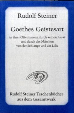 Goethes Geistesart in ihrer Offenbarung durch seinen 'Faust' - Steiner, Rudolf