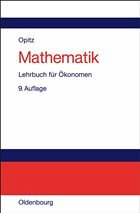 Mathematik - Opitz, Otto