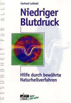 Niedriger Blutdruck - Leibold, Gerhard