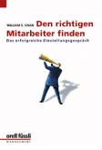 Den richtigen Mitarbeiter finden