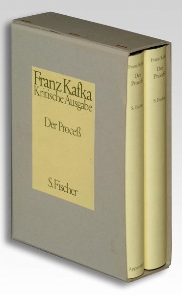 Der Process Prozess Kritische Ausgabe Von Franz Kafka Portofrei Bei Bucher De Bestellen