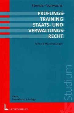 Cover Fälle mit Musterlösungen / Prüfungstraining Staats- und Verwaltungsrecht