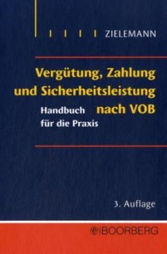 Cover Vergütung, Zahlung und Sicherheitsleistung nach VOB