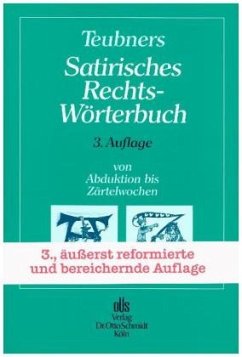 Cover Teubners Satirisches Rechtswörterbuch