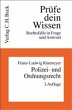 Polizei- und Ordnungsrecht - Bild 1