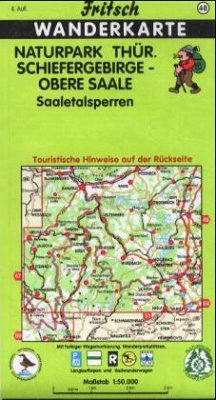Fritsch Karte - Naturpark Thüringisches Schiefergebirge, Obere Saale