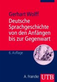 Deutsche Sprachgeschichte von den Anfängen bis zur Gegenwart