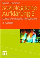 Cover Soziologische Aufklärung 5