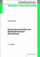 Cover Abstandsvorschriften der Niedersächsischen Bauordnung