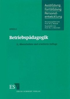 Cover Betriebspädagogik