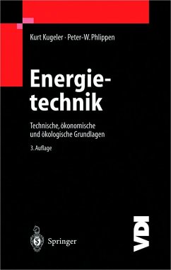 Energietechnik - Kugeler, Kurt;Phlippen, Peter-W.;Pöppe, Nathalie