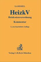 Heizkostenverordnung: HeizkV - Lammel, Siegbert