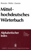 Mittelhochdeutsches Wörterbuch, Alphabetischer Index