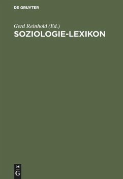 Soziologie-Lexikon - Reinhold, Gerd u.a. (Hrsg.)