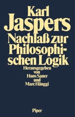 Nachlaß zur Philosophischen Logik - Jaspers, Karl