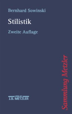 Stilistik - Sowinski, Bernhard