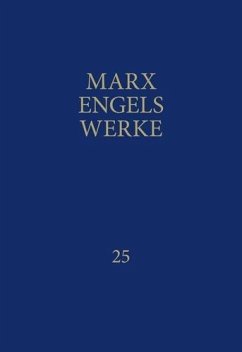 Werke 25 - Marx, Karl;Engels, Friedrich
