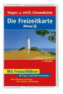 Cover Die Freizeitkarte Rügen und mittlere Ostseeküste