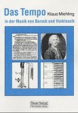 Das Tempo in der Musik von Barock und Vorklassik