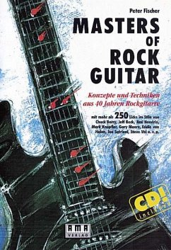 Masters of Rock Guitar. Incl. CD - Fischer, Peter