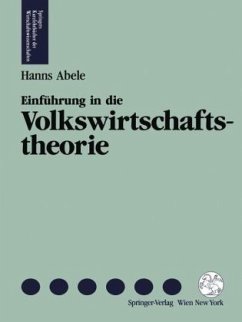 Cover Einführung in die Volkswirtschaftstheorie