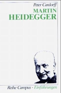 Cover Martin Heidegger