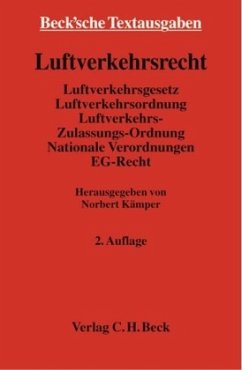 Luftverkehrsrecht (LuftVR) - Kämper, Horst (Hrsg.)