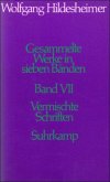 Vermischte Schriften / Gesammelte Werke Bd.7